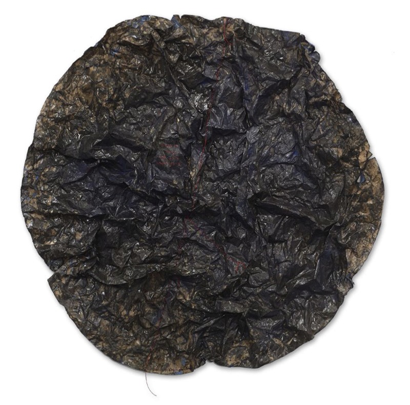 A 022, 2013 | Mixed media on paper 95cm diameter